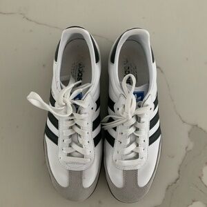 Adidas samba white mens size 8